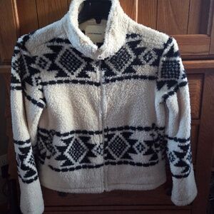 Womens Lucky Brand Sherpa Jacket Size XS